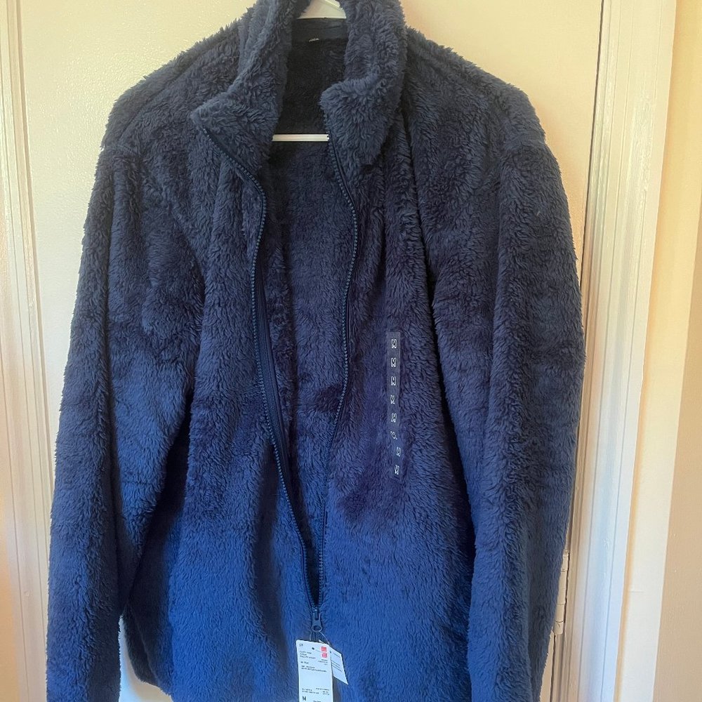 Uniqlo Fluffy Yarn Fleece Full-Zip Jacket